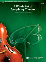 A Whole Lot of Symphony Themes Orchestra sheet music cover